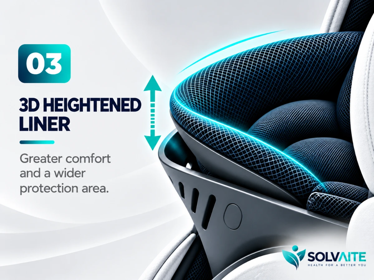 3D ERGONOMIC CUSHIONING